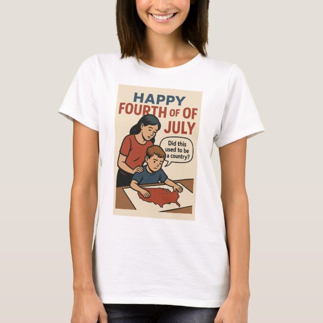 Camiseta 4 de julho (Frente)