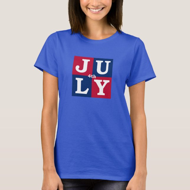 Camiseta 4 de julho (Frente)