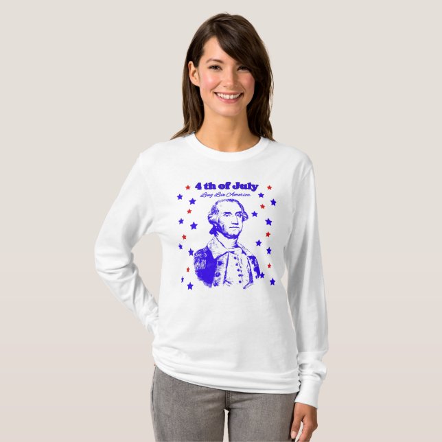 Camiseta 4 de Julho (Frente Completa)