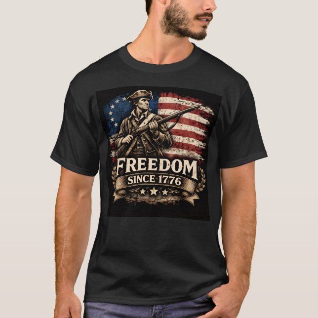 Camiseta 4 de julho (Frente)