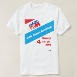 Camiseta : 4 de Julho