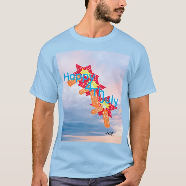 Camiseta ; 4 DE JULHO  (Frente)