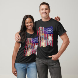 Camiseta 4 de julho: 250º aniversário dos EUA