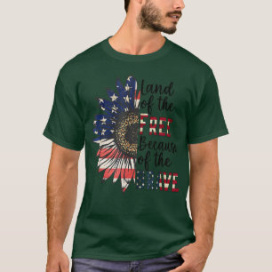 Camiseta 4 de julho 4ª Mulher, American Flag Graphic P