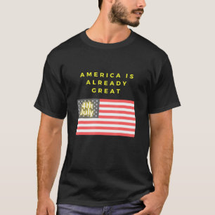 Camiseta 4 de julho A América já é história de glória