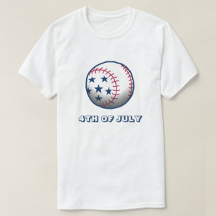 Camiseta 4 de julho Baseball