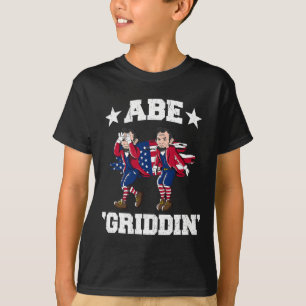 Camiseta 4 De Julho Benjamin Franklin Griddy Ben Griddin