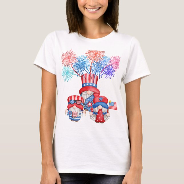Camiseta 4 de julho Celebração (Frente)