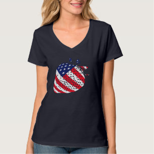 Camiseta 4 de julho de 2007, América Flag Patriotic Fruta S