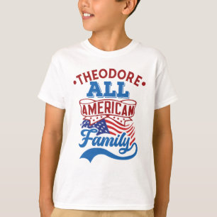 Camiseta 4 de julho de 2010 Todos os patrióticos da família