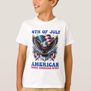 Camiseta 4 de julho de American Eagle Sublimation-61902