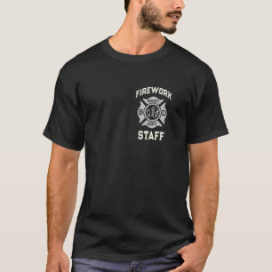Camiseta 4 de julho de FIREWORK FUNCIONARIOS Boom Squad Saf