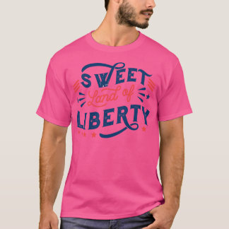 Camiseta 4 De Julho De Liberdade