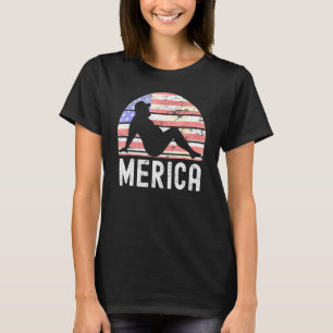 Camiseta 4 De Julho De Merica Fat Party Adulta Piada 3