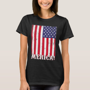 Camiseta 4 de julho de US American Flag Patriotic