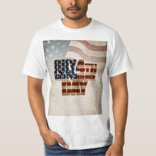 Camiseta 4 de julho Dia de Independência V 2.0 T-Shirt