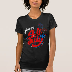 Camiseta 4 de Julho do 250º Aniversário das Mulheres