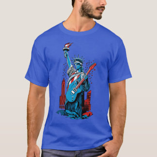 Camiseta 4 de julho do concerto guitarrista Festiv
