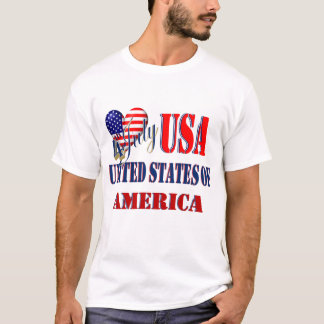 Camiseta 4 de julho dos EUA