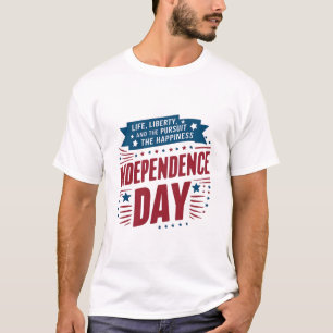 Camiseta 4 de julho especial,Dia da Independência dos EUA