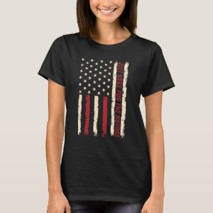 Camiseta 4 de julho está aqui Cachorros-quentes Patriótico
