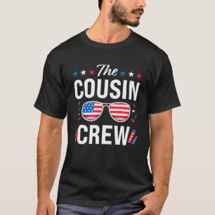 Camiseta 4 De Julho, Famílias De Óculos De Sol De Prima