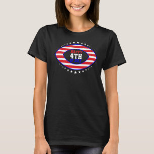Camiseta 4 De Julho Futebol Esporte Bandeira Americana Patr