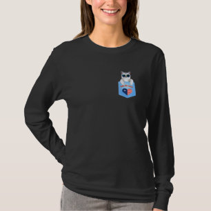 Camiseta 4 De Julho Gatinho Dos Eua No Seu Bolso