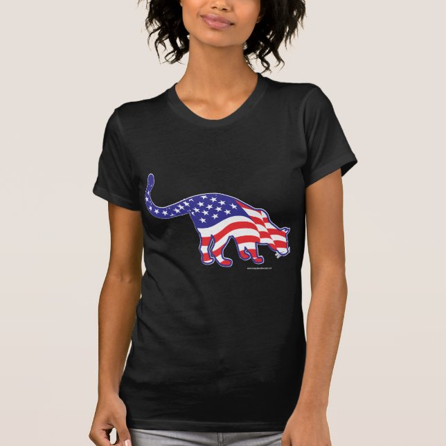 Camiseta 4 de julho Gatinhos (Frente)
