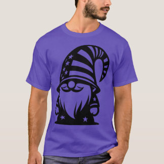 Camiseta 4 de julho Gnome