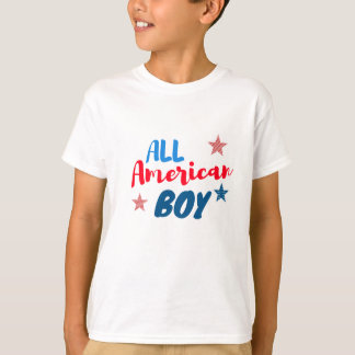 Camiseta 4 de julho Matando a Família 4 de julho Menino