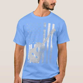 Camiseta 4 de julho Orgulhoso American Flag Country Music G