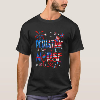 Camiseta 4 De Julho Para Estetoscópio Pediátrico Patriótico