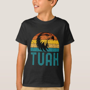 Camiseta 4 De Julho Patriótico Dos Eua Hawk Tuah cuspiu Naq