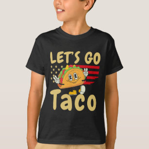 Camiseta 4 de julho Patriótico Vamos Ir para os Estados Uni