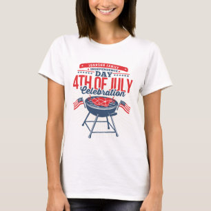Camiseta 4 de julho, Reunião Familiar Personalizada de Gri