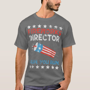 Camiseta 4 De Julho Tee Fireworks Diretor Eu Lhe Lanço