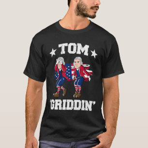 Camiseta 4 De Julho Thomas Jefferson Griddy Tom Griddin