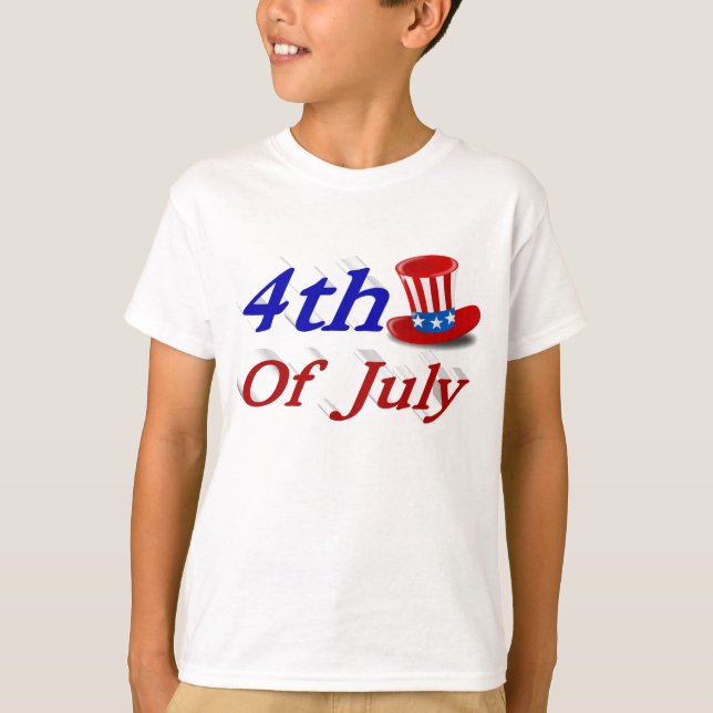Camiseta 4 de julho Tio Sam (Frente)