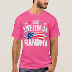 Camiseta 4 De Julho Todos Os Amigos Americanos Da Família M
