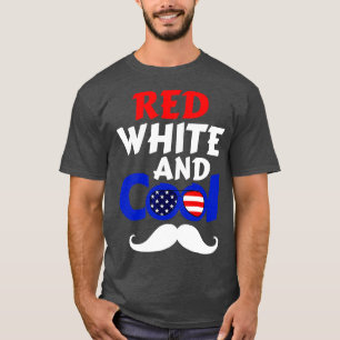 Camiseta 4 De Julho Vermelho Branco E Legal 3