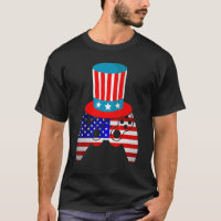 4 De Julho Vídeo Jogo American Flag Patriotic Gam