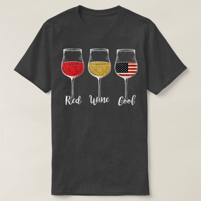 Camiseta 4 de julho, vinho tinto Legal (Frente do Design)