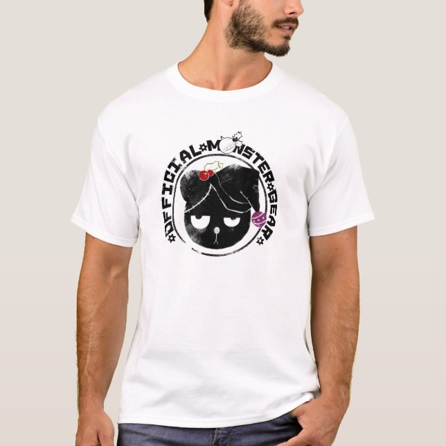 Camiseta 4 monstro pequenos - logotipo do feriado de (Frente)