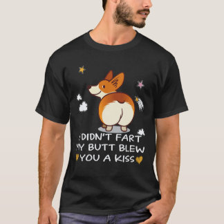 Camiseta 4 Não Peidou O Meu Rabo Soprou Um Beijo Para Você