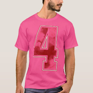 Camiseta 4 Número especial