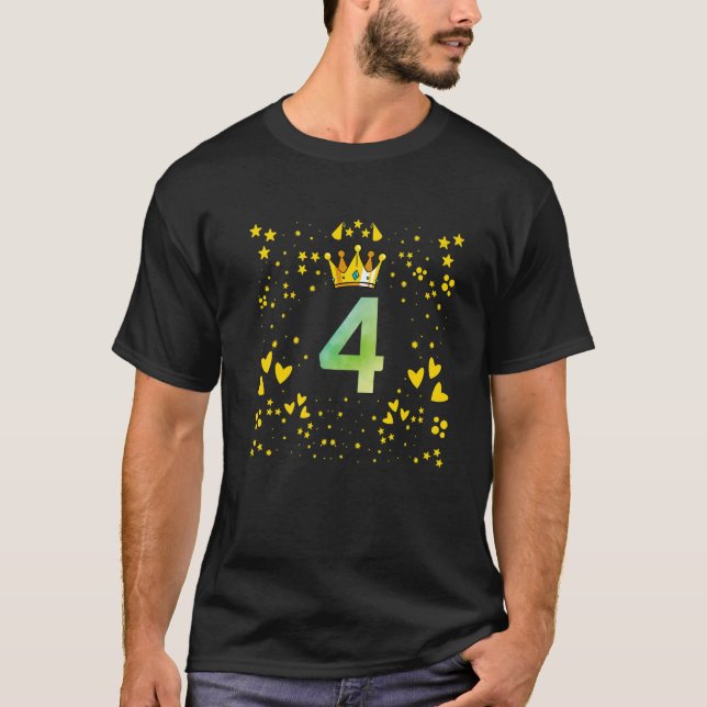 Camiseta 4.o aniversário (Frente)
