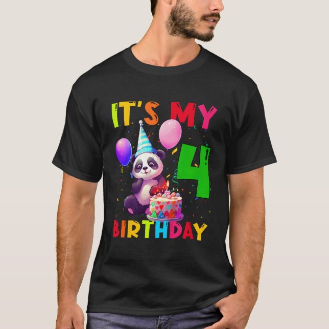 Camiseta 4 Panda 4º Panda (Frente)