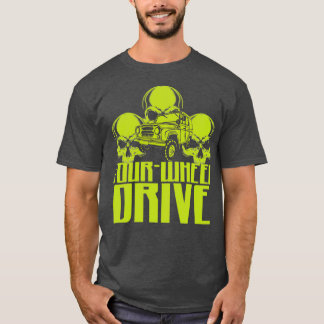 Camiseta 4 rodas 4WD T