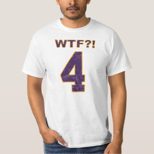 Camiseta #4 WTF?! Brett Favre? Viquingues?